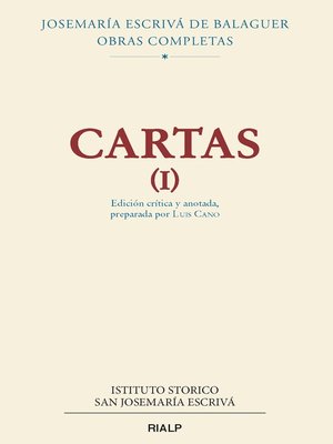 cover image of Cartas (I)
